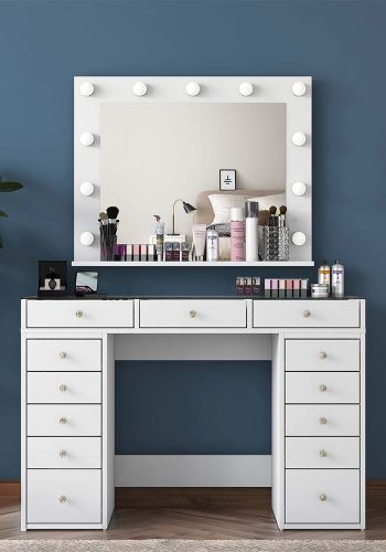 Make-Up-Tafel-Met-LED-Spiegel